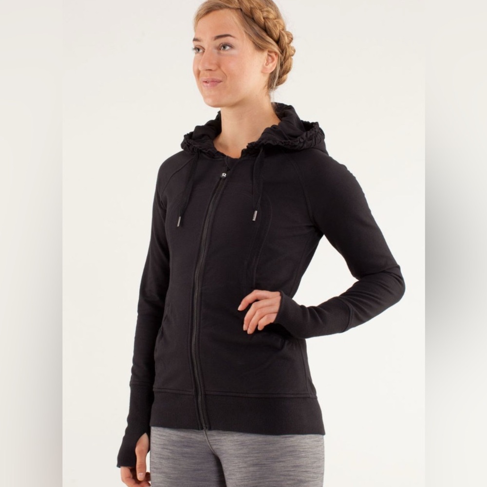 Lululemon Back to Class ll Jacket - Black - Size 8 (Medium)